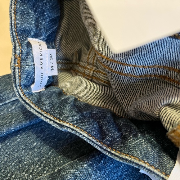 NWT Good American Good curvy skinny jeans size 14 - Picture 5 of 9